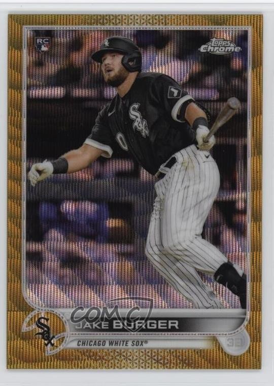 2022 Topps Chrome Gold Wave Refractor 24/50 Jake Burger #29 07ke