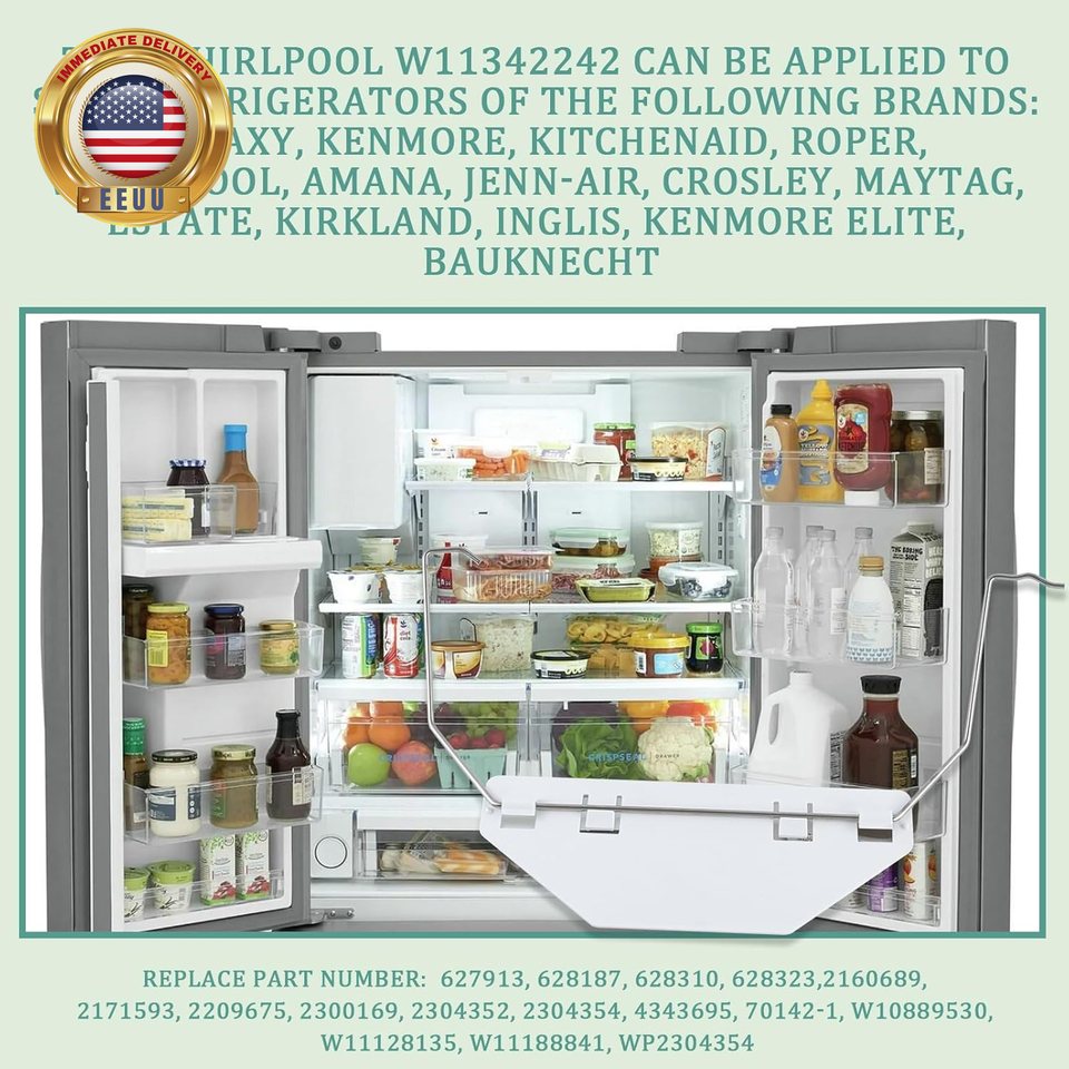 W11342242 Fits For Whirlpool Maytag KitchenAid Jenn-Air Refrigerator Ice Maker Ice Level Arm Replacement 2160689 2304354 W11128135 W10889530 W11188841 WP2304354