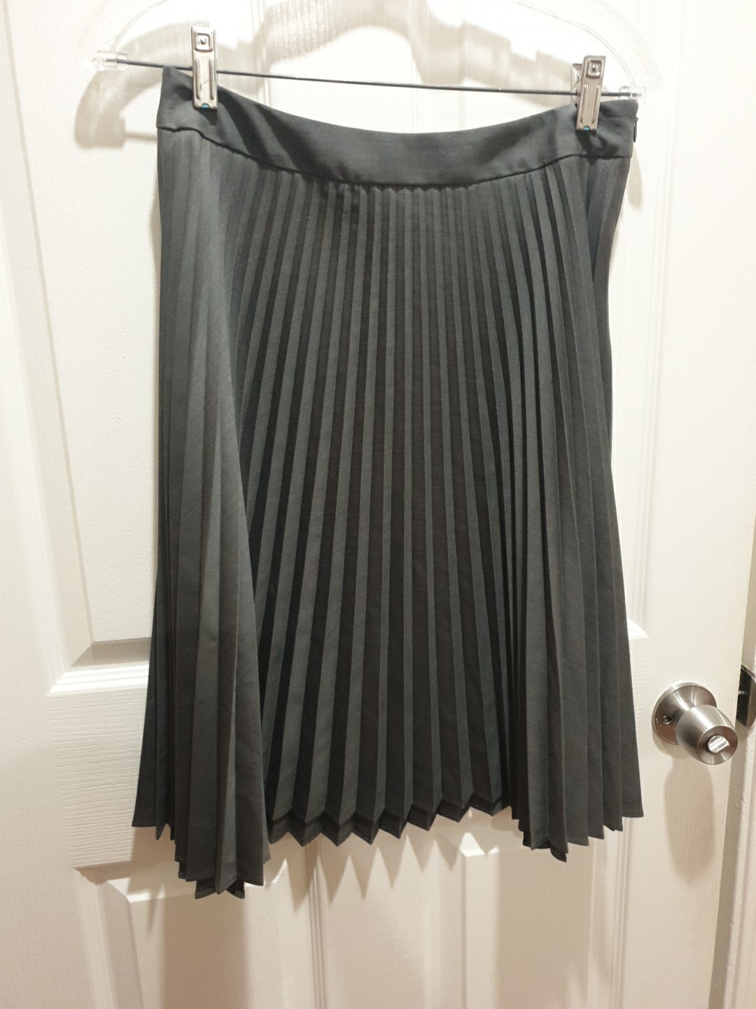 Pendleton Womens Wool Solid Knee Length Pleated S… - image 3