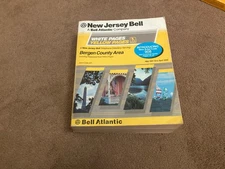 Bell Atlantic White/Yellow Pages Bergen County New Jersey - 1991/1992