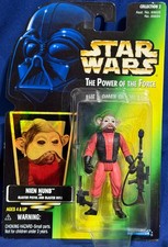 1996 Star Wars POTF 1997 NIEN NUNB Green Card Hologram BUY 2 FREE SHIP