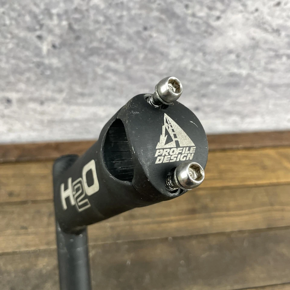 Profile Design H2O Quill Stem 2 Bolt Riser 22.2mm 25.4 Bike Black Alloy 1" - Image 2 of 4