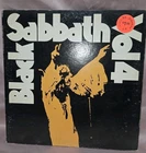 Vtg 70's BLACK SABBATH Album VOL 4 Record OZZY Lp BS 2602 OG Vinyl Green Label
