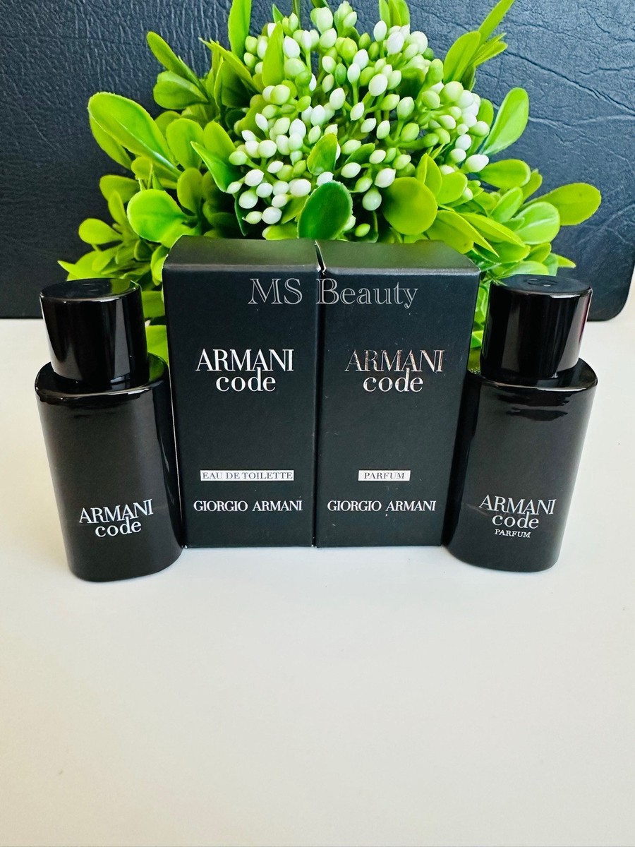 Giorgio Armani Code EDT & Parfum Mini Size 7ml Each (Dabber/ Not