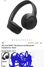 JBL TUNE530BT Wireless On-Ear Bluetooth Headphones - Black 2026