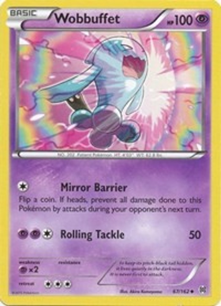 MP Wobbuffet [XY - BREAKthrough 67/162] Uncommon Pokemon TCG