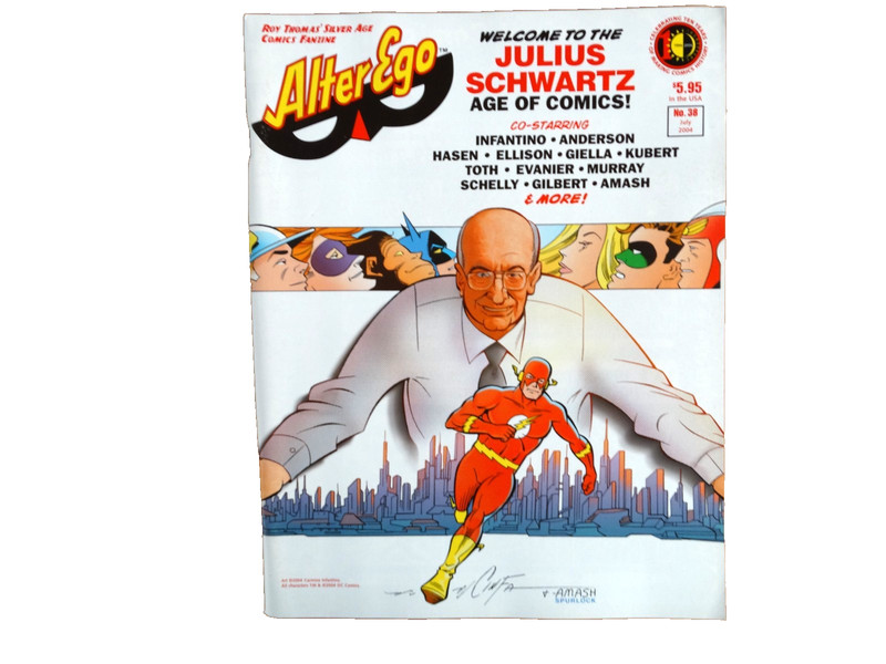 Alter Ego #38 – July 2004 – Julius Schwartz 