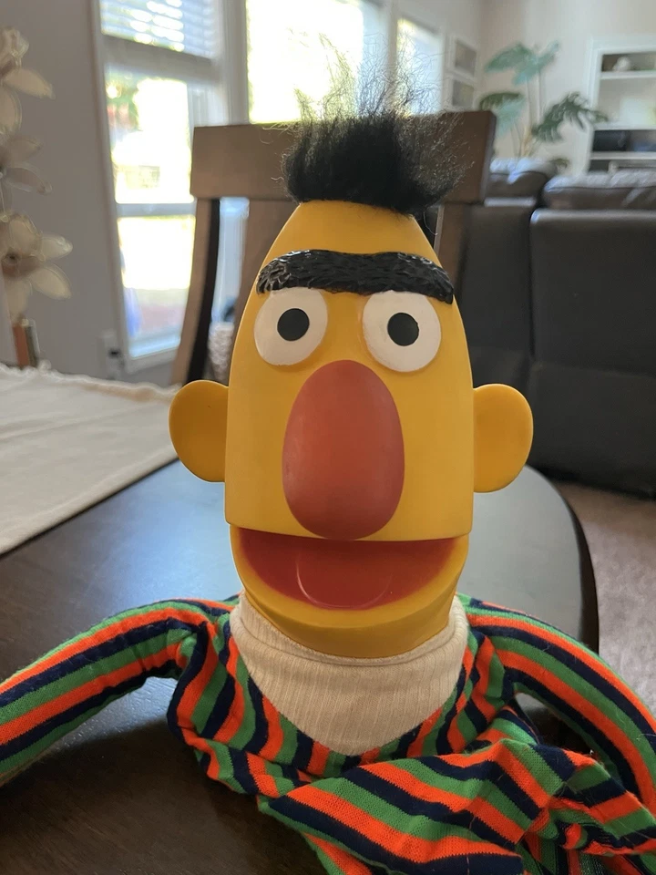 Marioneta de mano Sesame Street Rowlf Dog Grover Fisher Price 1977 vintage + Foto 2 de 4