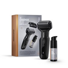 Manscaped The Chairman Plus Essentials Kit, Electric Foil Face Shaver