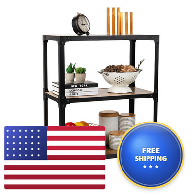 Mind Reader 3 Tier Multipurpose Rolling Cart Home Storage Bar Cart Microwave