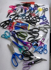 Mixed Lot Of 40 Assorted Brands Used Scissors Fiskars,KitchenAid,Westcott More