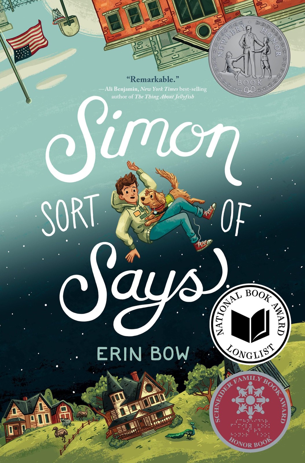 Simon Sort of Says: Newbery Honor Award Winner, Bow 9781368099585 New^* - Image 2