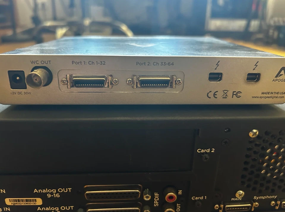 Apogee Symphony MK1 16x16 con interfaz de audio profesional Thunderbridge Premium Foto 4 de 4