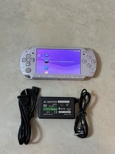 Sony PlayStation Portable PSP-2000 Lavender Console With Charger And Battery