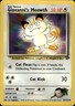 Pokemon Gym Challenge #074/132 Giovanni's Meowth Common Heavily played