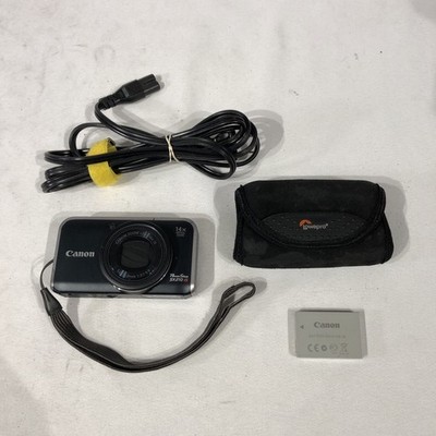 Canon PowerShot SX210 IS Digital Compact Camera w/ Canon 14x IS Lens, UNTESTED