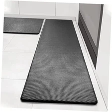  Kitchen Rugs Set of 2, Non-Slip Kitchen Mats for Floor, Ergonomic Cushioned 
