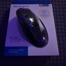Kensington Pro Fit Ergo Wired Mouse New Sealed K75403WW