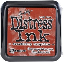 Tim Holtz Distress Ink Pad Crackling Campfire