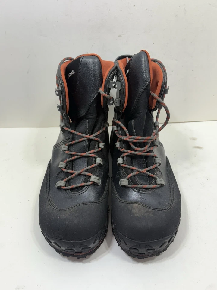 Men's Simms Freestone Wading Boots Lace-Up Vibram Soles Fly Fishing Size 11 - Image 2 of 4