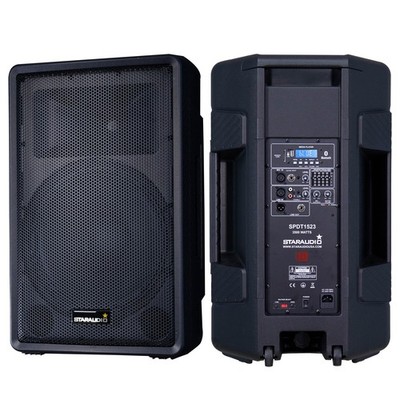 STARAUDIO 15'' 3000W Peak Power Karaoke PA Speaker KTV SD TWS Bluetooth Speaker