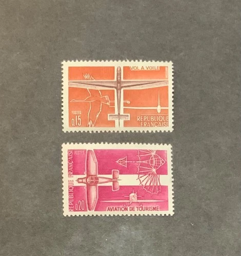 Stamps France Scott #1034-5 never hinged
