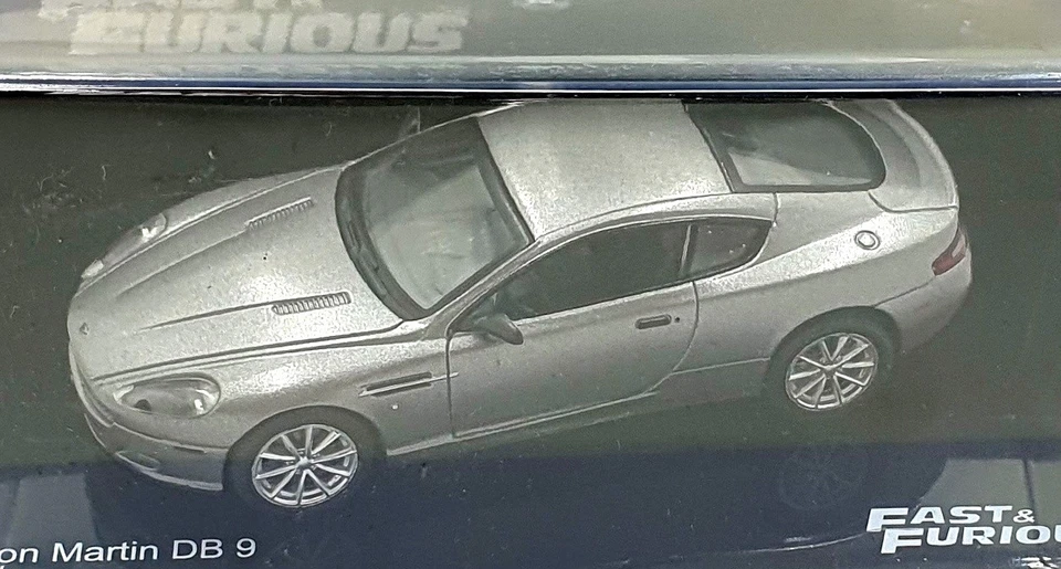DeAgostini 1/43 Scale F220CMC064 - Fast and Furious Aston Martin DB 9 - Silver - Image 4 of 4