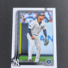 Topps 2025 Update Series Jorbit Vivas #US258 New York Yankees Baseball Card