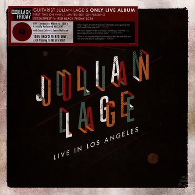 Julian Lage - Live In Los Angeles (Vinyl LP - 2024 - WW - Original)