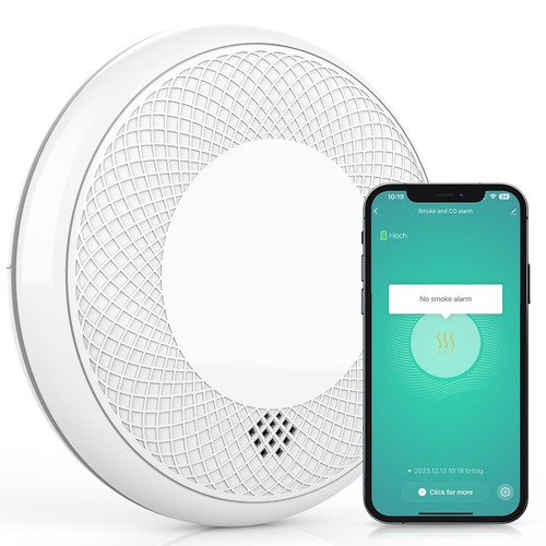 SMOKE-WE2 - Rilevatore Di Fumo Wifi Sensore Allarme Pyronix Hikvision Axiom Hub Seconda Generazione - Foto 12