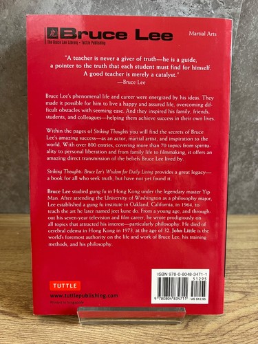 Auffallende Gedanken: Bruce Lees Weisheit für das tägliche Leben (Taschenbuch) - Bild 2 von 5