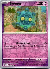 Bronzor 068/162 Common Temporal Forces Pokemon Reverse Holo NM