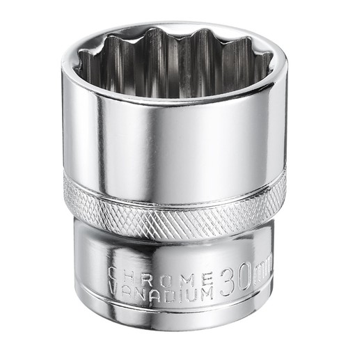 12 Point Socket 1 2 Drive 30mm Metric Shallow Socket 45 Steel Chromed 12-point-socket-1-2-drive-30mm-metric-shallow-socket-45-steel-chromed