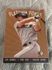 JEFF BAGWELL 1995 UPPER DECK SP PLATINUM POWER #PP1 HOUSTON ASTROS MLB BASEBALL