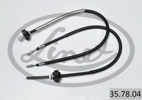 Handbremsseil Seilzug Mitte FÜR Renault - Linex 35.78.04