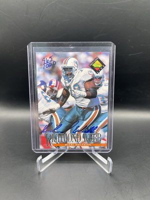 #ad 1994 Classic Pro Line Live Auto 1020 Richmond Webb Auto $6.99