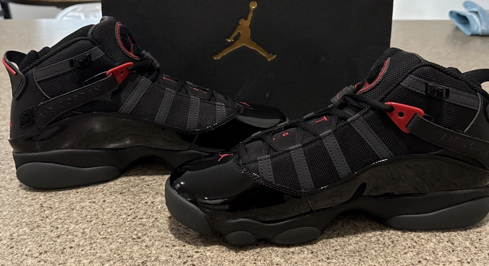 6 колец Jordan. Антрацит. РАЗМЕР 10 322992-026 С КОРОБКОЙ - Изображение 2 из 4