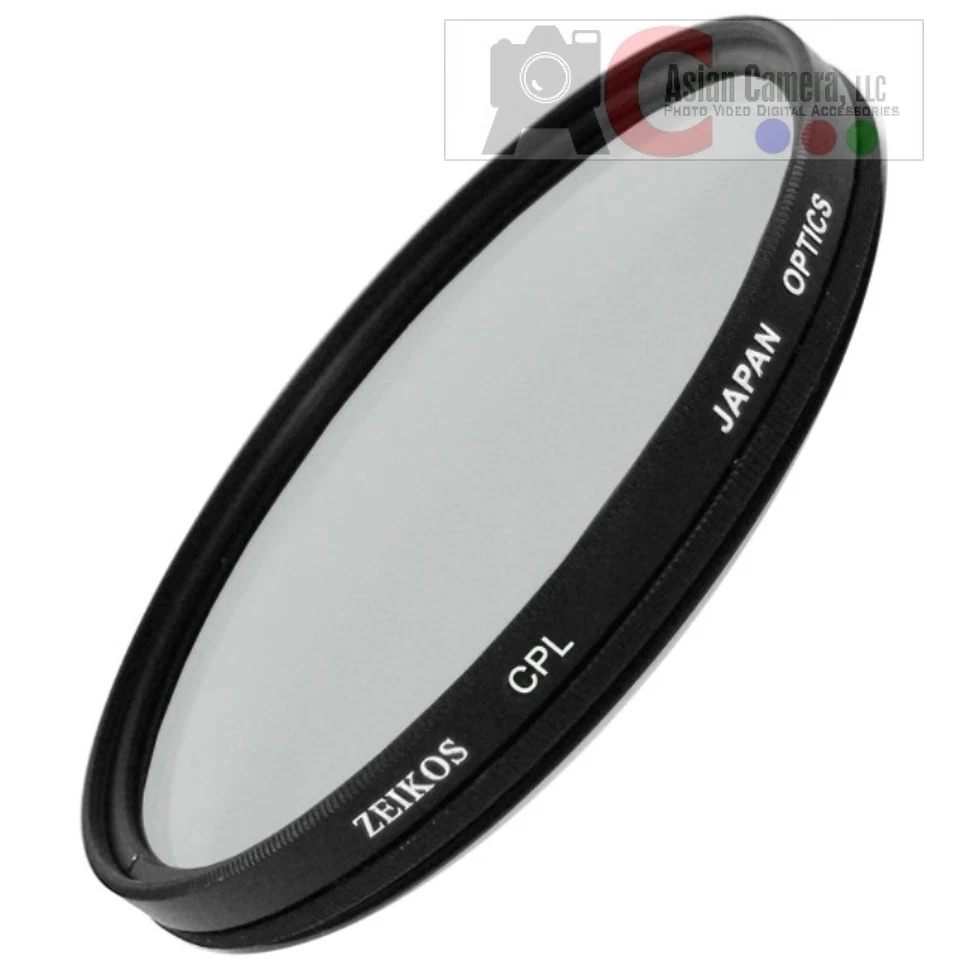 58mm CPL Lens Glass Filter Circular Polarizer Cir Polarizing PL-Cir C-PL New - Image 2 of 2
