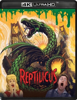 REPTILICUS New Sealed New Sealed 4K Ultra HD UHD + Blu-ray Vinegar Syndrome