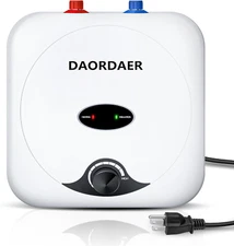 110/120V 1.5Kw Mini Tank Electric Water Heater 2.5 Gallon Compact under Sink Wat