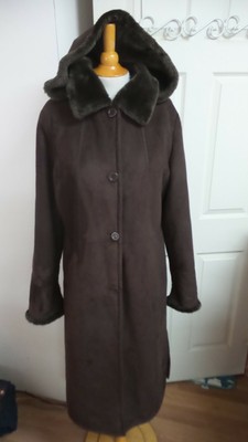 women's microfiber coat with hood