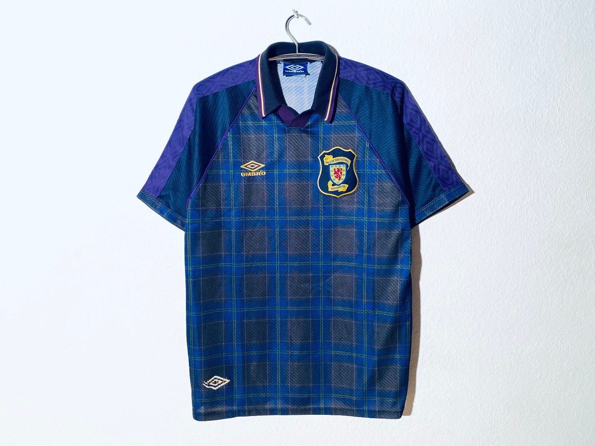 Scotland Euro 96 Adult XL Home Football Shirt Umbro 1994