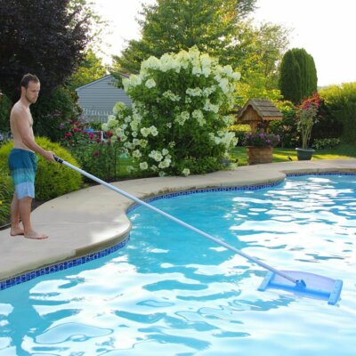 Glider Swimming Pool Floating Skimmer For Above Ground & In-Ground Pools