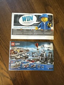 Lego City 60117 VAN & CARAVAN CAMPER 100% Complete Instructions All Stickers