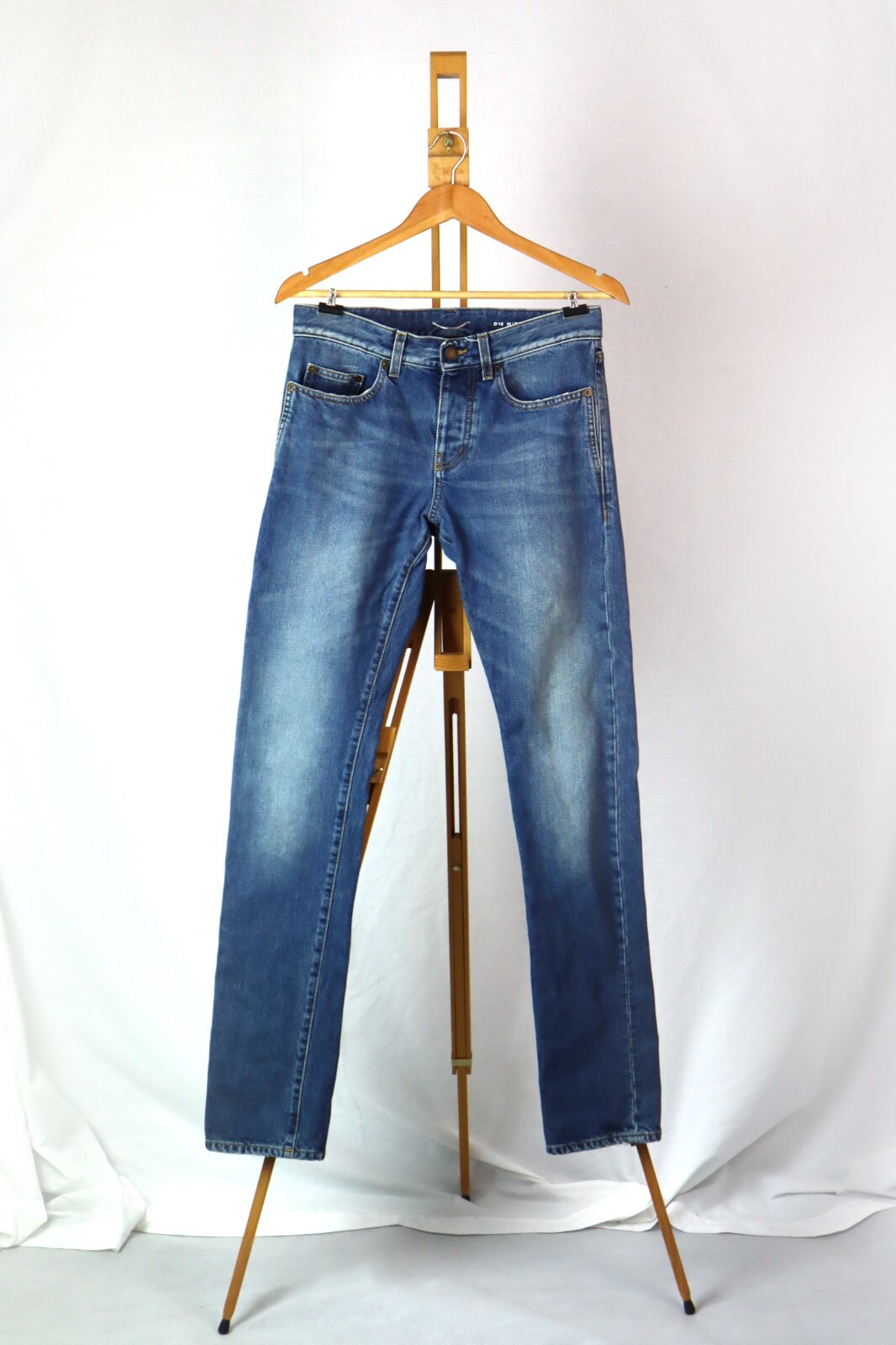 Jeans blu Saint Laurent Paris taglia vita 28