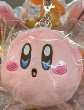 Kirby Star Pu Pi Face Mini Pouch Φ8×H4cm Game Character Coin Case New Japan