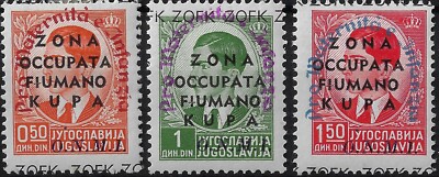 1941 Occupations River Zone Kupa O.N.M.I. new soprast MH tongue