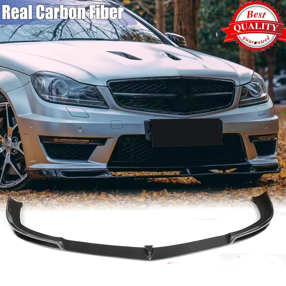 For Mercedes Benz W204 C63 C63 S 12-14 Real Carbon Front Bumper For Mercedes Benz W204 C63 C63 S 12-14 Real Carbon Front Bumper