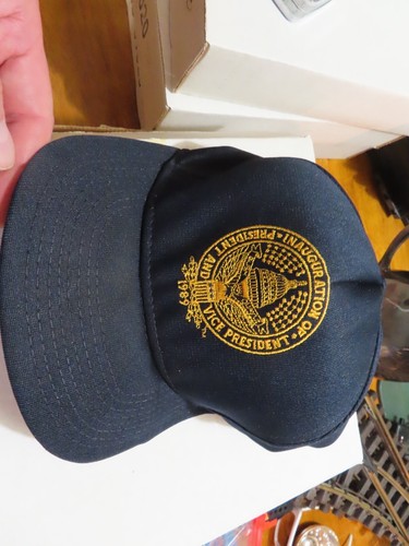 1989 Inauguration of President Snapback Trucker Hat George H.W. Bush Vintage Cap - Picture 2 of 9