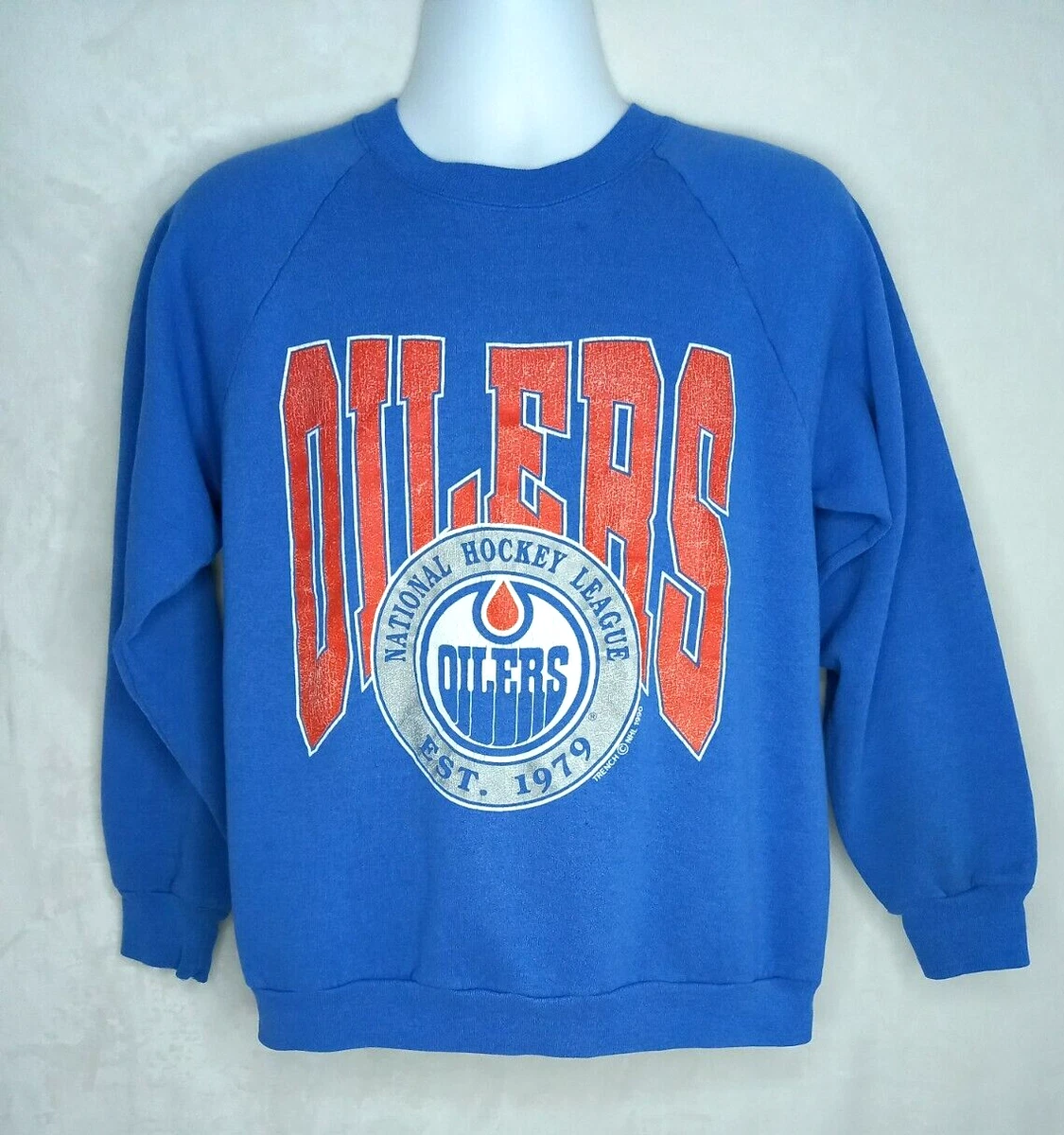 vintage oilers sweater